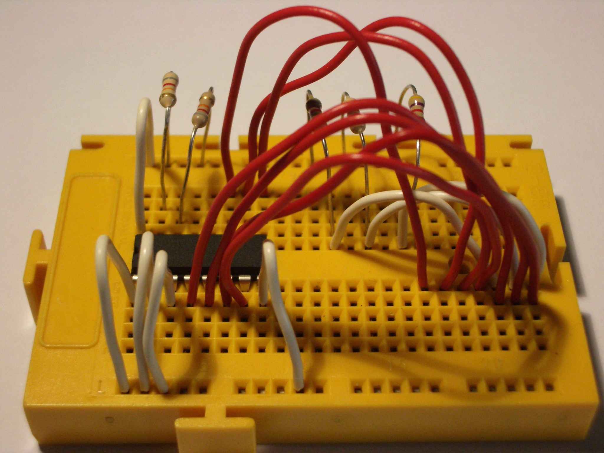 Teclado matricial casero para LEGO Mindstorms NXT